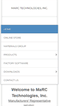 Mobile Screenshot of marctechnologies.com
